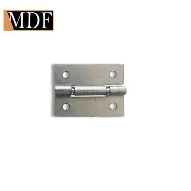 Imagem de Kit 2 Dobradiça Prata para Caixa de Madeira 2x2,5cm Artesanato - ATACA