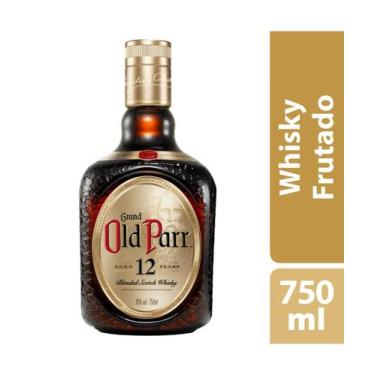 Imagem de Whisky Escocês Blended Grand Old Parr 12 Anos Garrafa 750ml, 750ml