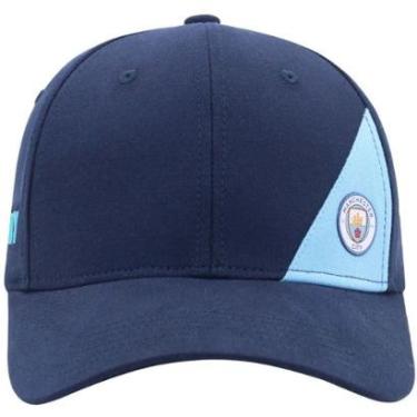 Imagem de Boné Manchester City Recorte Azul Marinho Supercap-Masculino