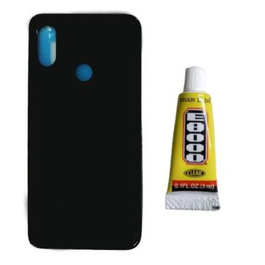 Imagem de Tampa Traseira Para Mi 9 Se Preto + Cola 3Ml - inova