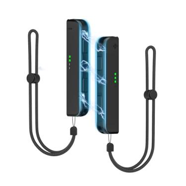 Imagem de lINE Magnetic Wrist Strap Compatible with Switch Joy-con, 2 Pack Switch Joy-con Strip Replacement, Adjustable Tightness Joycon Wrist Strap with Player Indicator lights