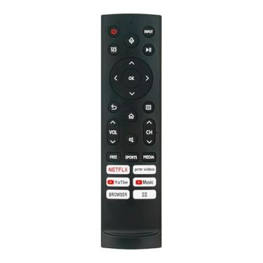 Imagem de Controle remoto de substituição de voz ERF3H90H adequado para HISENSE Smart Android TV