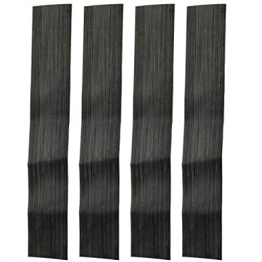 Imagem de ZRM&E Silenciador de bigode de gato de corda de arco de 165 mm com redução de ruído e vibração durante a liberação para arco recurvo composto