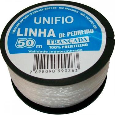 Imagem de Linha Pedreiro Trancada Unifio 50M - Kit C/12