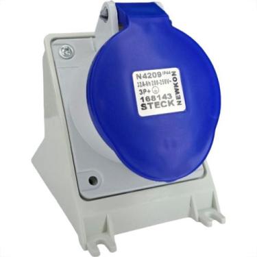 Imagem de Tomada Industrial Sobrepor Steck Newkon 3 Polos+Terra 200V. A 250V. 32