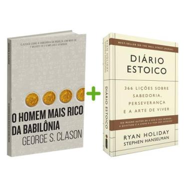 Imagem de Kit 2livros, O Homem mais Rico da Babilônia + Diário Estoico, Clássico