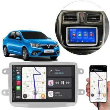 Imagem de  Kit Multimídia MP5 Logan 2011 a 2024 7 Pol Android-Auto Carplay - E-C