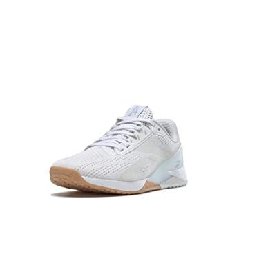 Imagem de Reebok Tênis de corrida feminino Nano X 1 Fitness Workout, Branco/Reebok Lee, 40