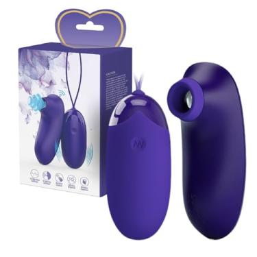 Imagem de Vibrador Feminino Bullet e Sugador de Clitóris e Orthus Youth Recarregável