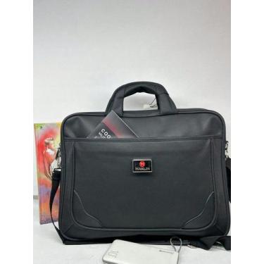 Imagem de Pasta maleta executivo Notebook 14 nylon Masculino - NoBrand, Preto, T