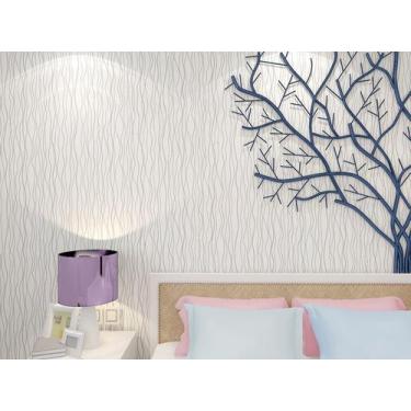 Imagem de Papel Adesivo Contact De Parede Linhas Curvas 45 Cm X 10 Metros - Fili