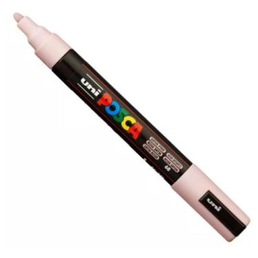Imagem de Posca PC-5M Rosa Certim - Ponta Média Redonda Uniball