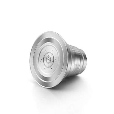 Imagem de HAILASRE 1 cápsula de café reutilizável de aço inoxidável compatível com L'OR Barista LM8012 / 60, cápsulas de café recarregáveis de metal L'or Espresso Pods