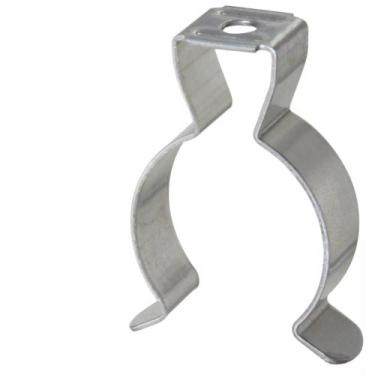 Imagem de Kit 20 Abraçadeira Suporte Para Lâmpada Florescence Led Tubular T10 40