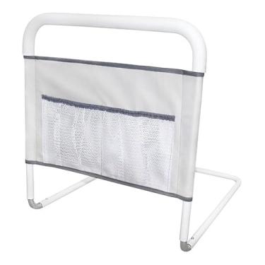 Imagem de Grade Proteção Cama Reforçada Barra De Apoio Para Idosos Objetos Stand Up Segurança