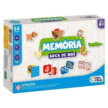 Imagem de JOGO DA MEMORIA ARCA DE NOE UNICA 2785 - PAIS E FILHOS