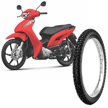 Imagem de Pneu Moto Biz 125 Rinaldi Aro 17 2.50-17 43L Dianteiro Wh21