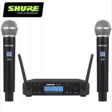 Imagem de Microfone Sem Fio Shure Duplo Glxd4 beta 58a