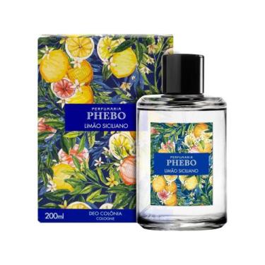 Imagem de Perfume Phebo Limão Siciliano Unissex  - Eau de Cologne 200ml