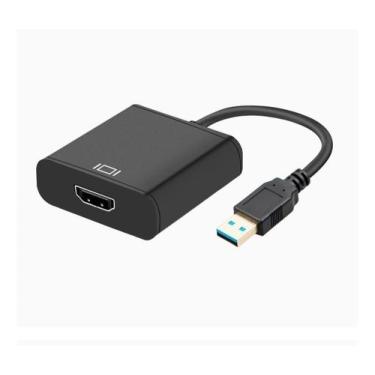 Imagem de Cabo Adaptador Conversor Usb X Hdmi 1080p Placa Multi Telas - Generica