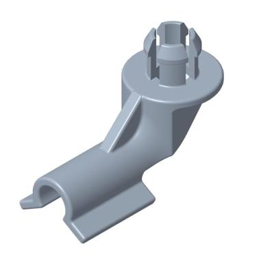 Imagem de Polaris Bucha de ligação de encaixe, Nylatron, peça OEM genuína 5436722, quantidade 1