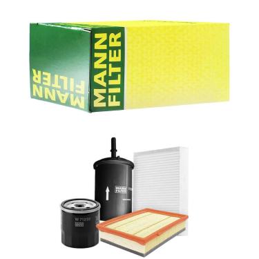 Imagem de Kit Troca Filtros Onix Prisma 1.0 1.4 Econoflex MANN-FILTER