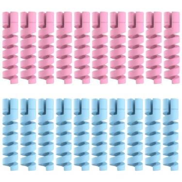 Imagem de 20 peças de acessórios de concentrador de oxigênio, acessórios de cânula, suporte de tubo de oxigênio, alisador de crimpagem, suporte de tubo de oxigênio, alisador de crimpagem para concentrador de