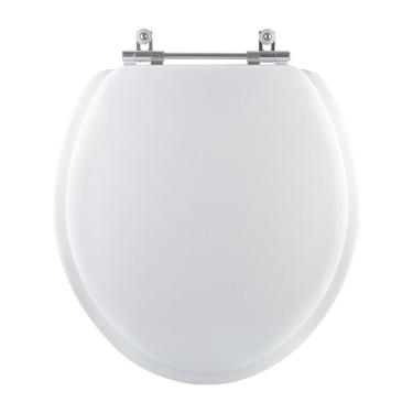 Imagem de Assento Sanitário Almofadado Ravena Branco Para Vaso Deca