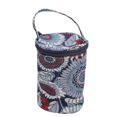 Imagem de Bolsa de Armazenamento de Fios de Abertura Circular Segura e Durável de Pano Oxford, Portátil Com Sacola Superior, Alça de Gancho de crochê de Fios para Uso Diário de Viagem