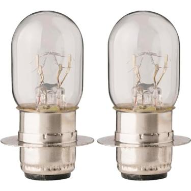 Imagem de Flosser Lâmpadas incandescentes de farol P15d-25-1 25/25W 1251 P15d M5 T19 PX15d H6M HM201 HM202 substituição de trotinete ATV UTV (pacote com 2) Feito na Alemanha