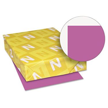 Imagem de Cartolina colorida Astrobrights, peso da capa de 29,5 kg, 8,5 x 11, roxo planetário, pacote com 250