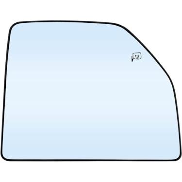 Imagem de Vidro de espelho superior aquecido elétrico, compatível com Ford F150 2015-2022 Caminhão F250 F350 F450 F550 Super Duty, substitui FL3Z17K707G Espelho convexo superior aquecido de vidro com suporte