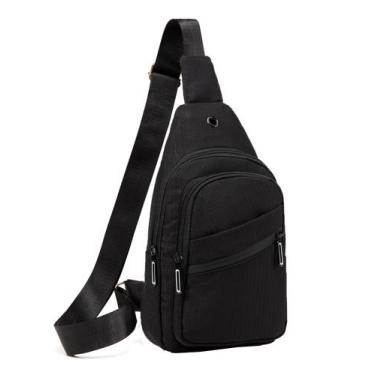 Imagem de Sling Bag AOSTIHOT Mochila tiracolo pequena para mulheres e homens