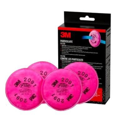 Imagem de Filtro de partícula 3M P100, 2 unidades por pacote