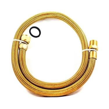 Imagem de Mangueira Flexível de Cobre para Gás GN/GLP, 80cm, NBR 14177