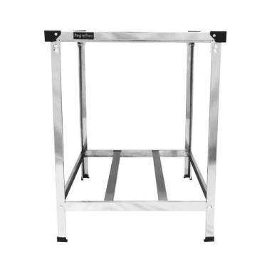 Imagem de Mesa 800x600 Inox Confeitaria Açougue Padaria - INFINITY GRILL