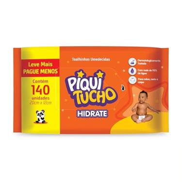 Imagem de TOALHINHAS UMEDECIDAS HIDRATE 140UN PIQUITUCHO CX12