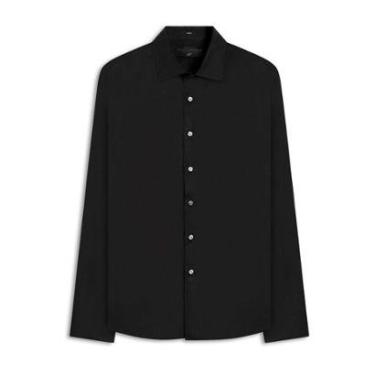 Imagem de Camisa Ellus Tricoline Slim New Irish Masculina - MARINHO - G-Unissex