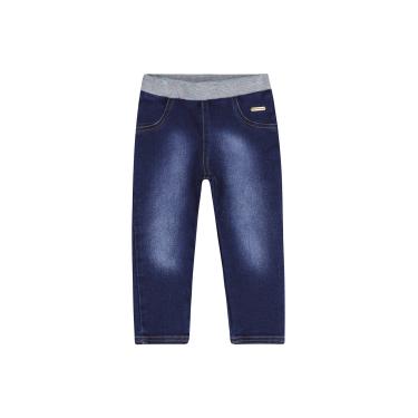 Imagem de Calça Colorittá Moletom Índigo meninas, Azul Escuro, P