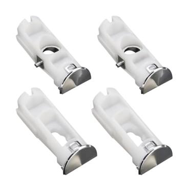 Imagem de Denkuhin DA61-07540A Kit de suporte de maçaneta de freezer adequado para Samsung AP5578979 PS4145181 DA67-02787A 3160453 6009-001526 (pacote com 2)