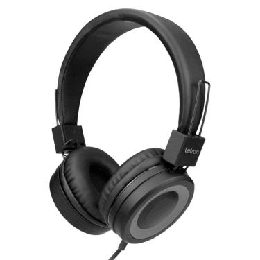 Imagem de Fone De Ouvido Com Mic P3 Letron Circle Preto Estereo Driver