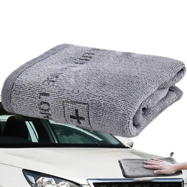Imagem de Toalhas De Microfibra Para Carros - Toalhas Para Limpeza De Automóveis | Panos Reutilizáveis Absorventes Para Limpeza De Garagem Espelho Vidro Chão Casa Banheiro Louças