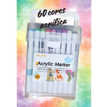 Imagem de Canetinha para colorir livro de colorir pintar Bobi Gudi 36, 48 ou 60 cores