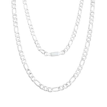 Imagem de Corrente Colar 3x1 70cm Folheado a Prata 925 Premium