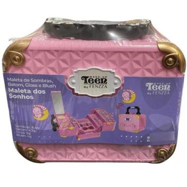 Imagem de Maleta dos Sonhos Maquiagem Infantil Teen Fenzza
