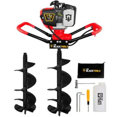 Imagem de Perfurador De Solo Gasolina 2t 52cc Com 2 Brocas 80cm X 20cm - The Bla