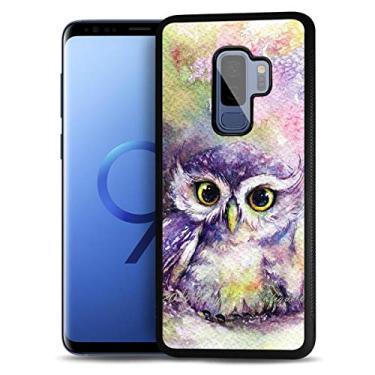 Imagem de Capa protetora durável para Samsung S9+, Galaxy S9 Plus, capa traseira macia e durável, tinta de coruja HOT12318