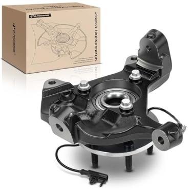 Imagem de A-Premium Junta de direção dianteira esquerda e conjunto de cubo de rolamento de roda compatível com Chevrolet Silverado 1500, Tahoe, Avalanche, Suburban 1500 e GMC Sierra 1500, Yukon XL 1500 e