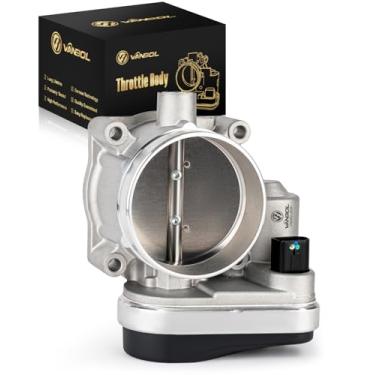 Imagem de VANBOL Conjunto de corpo do acelerador eletrônico compatível com Chrysler 2007-2009 Aspen, Dodge 2005-2009 Durango, 2011-2012 Ram 1500 2500 3500, V8 5.7L, TB1055 S20042 53032801AC 68801AC 06035 3AA