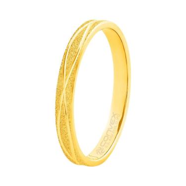 Imagem de Aliança de Aço Glow Gold IPG GTR 2.95mm